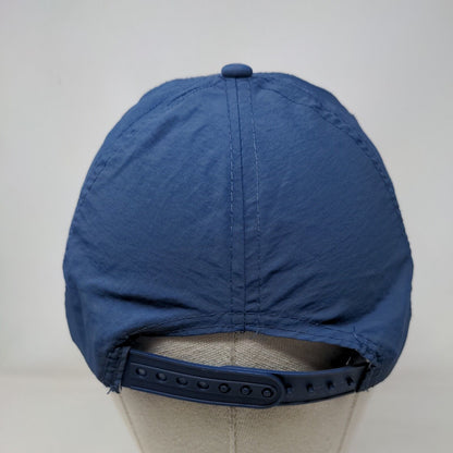 Unbranded Snapback Hat Blue One Size Adjustable Lightweight 6 Panel Blank