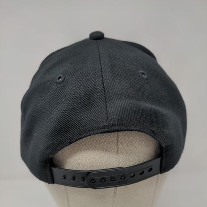 96 CES Semper Paratus Snapback Hat Black OSFM Solid Embroidered Otto
