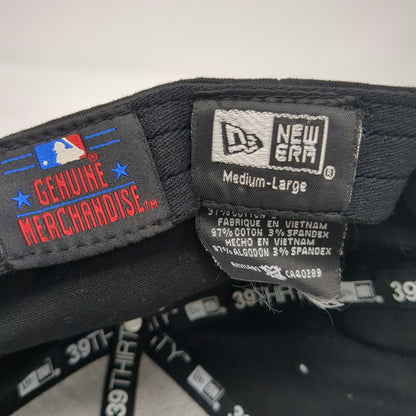 San Francisco Giants MLB New Era Baseball Cap Black L 39THIRTY Stretch Fit Hat