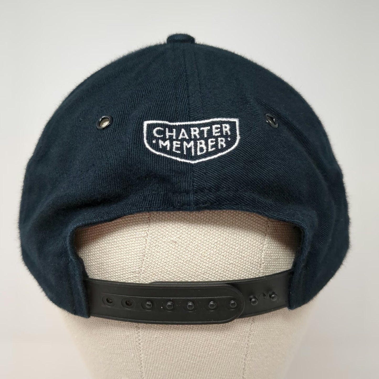 Drew Pearson Team Ford Racing Snapback Blue One Size Charter Member Cotton Hat