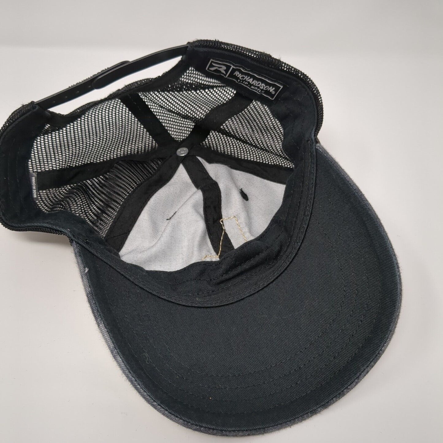 RH Idaho Patch Snapback Mesh Back Trucker Hat Camo M/L Richardson