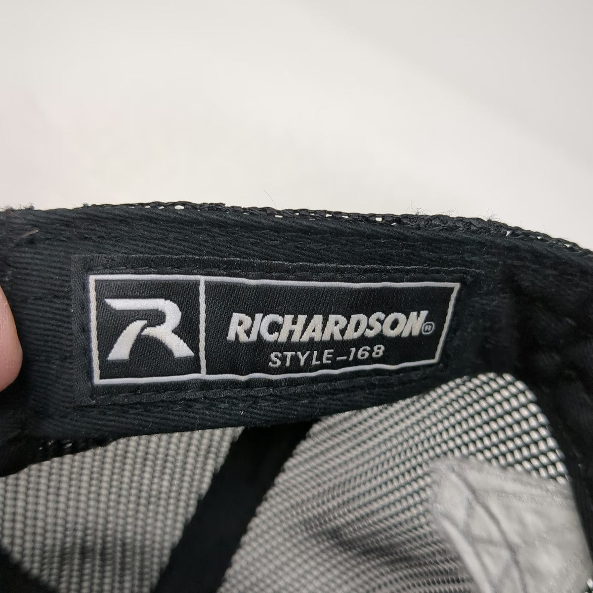 Richardson Trucker Hat Gray Black One Size ABC Supply Co 211 Bradenton Florida