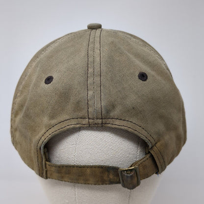Bridge St. Grill Lower Stanley ID Slideback Hat Brown OS Adjustable Fahrenheit