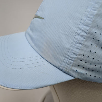 Nike 20XI VRS Strapback Golf Hat Blue One Size Laser Cut Swoosh Outdoor
