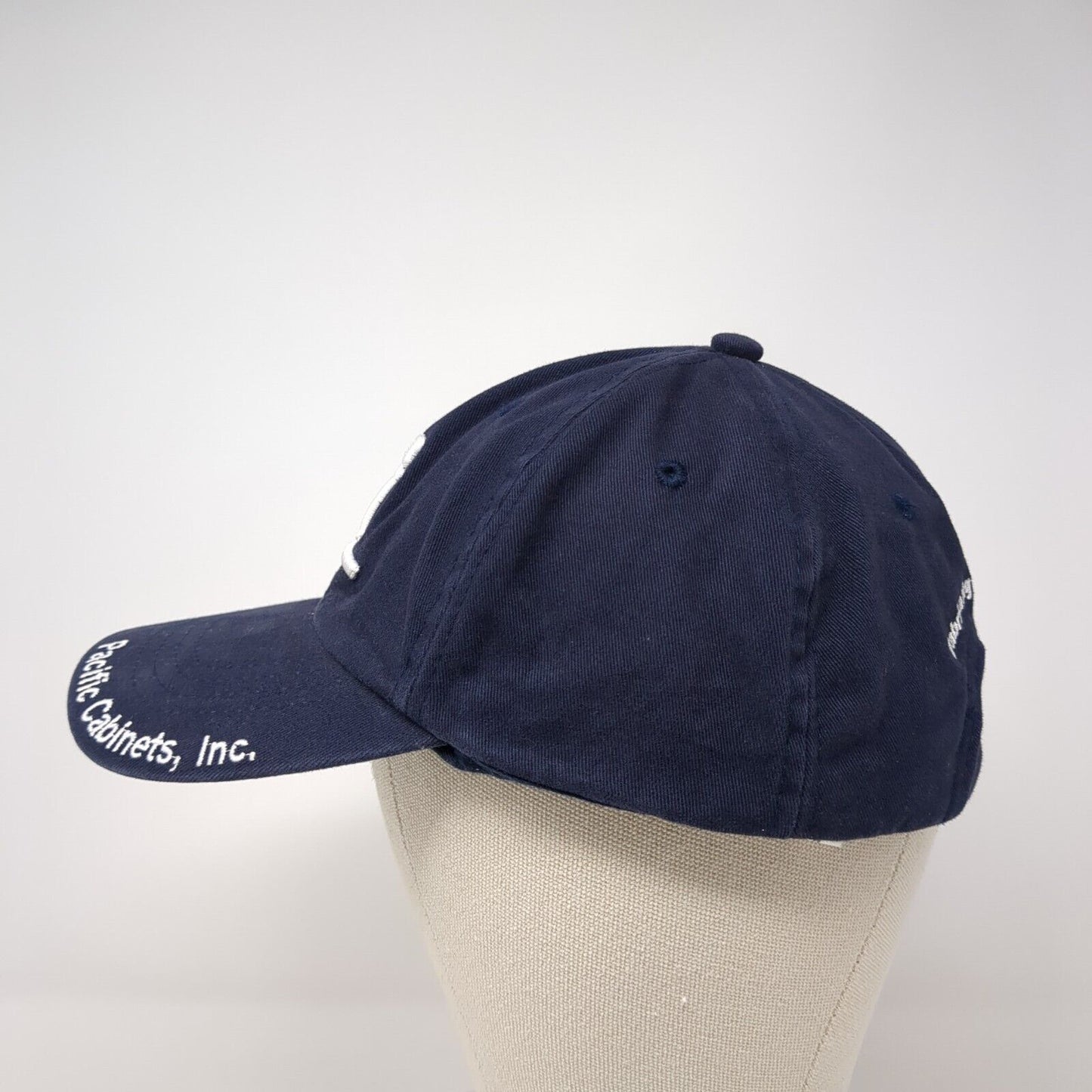 PCI Pacific Cabinets Inc. Slideback Hat Blue One Size Adjustable Embroidered