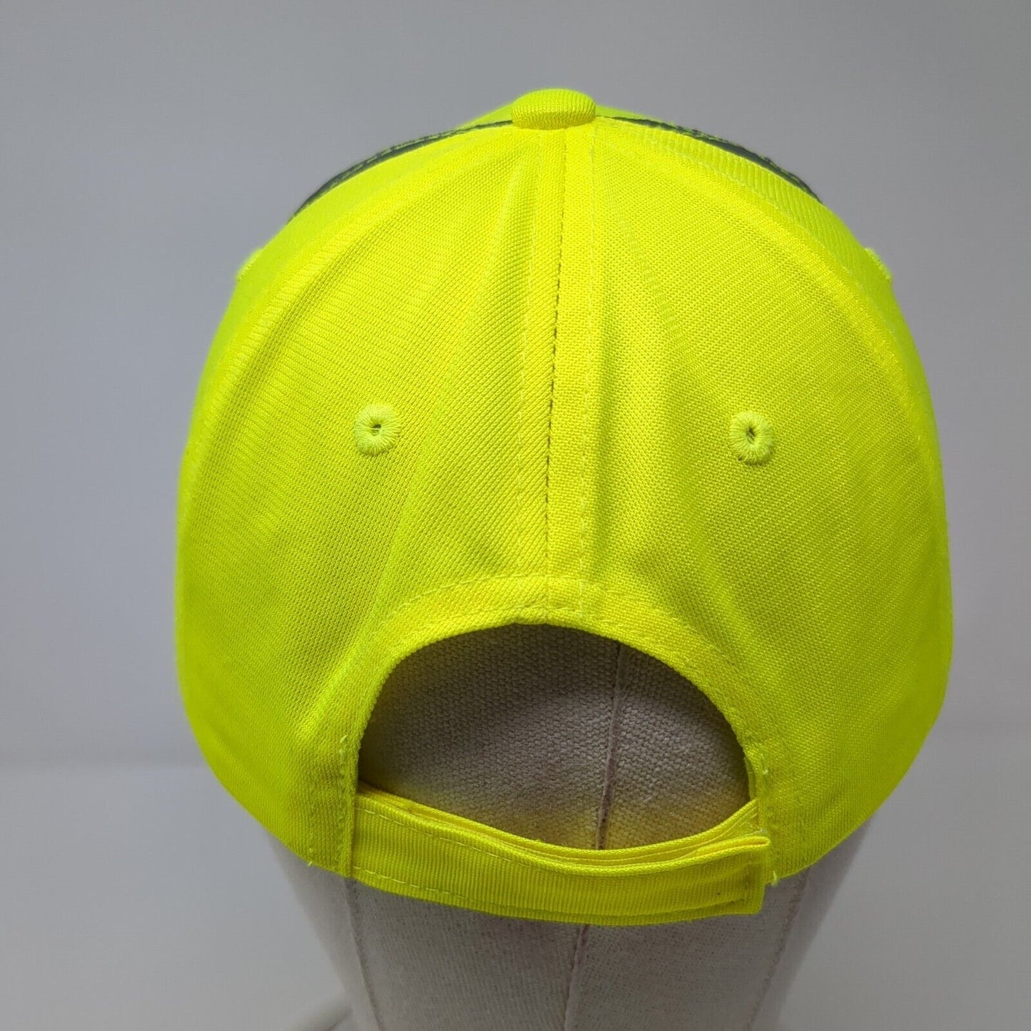 McDonald's Strapback Hat Green One Size Adjustable Embroidered BIG X Polyester