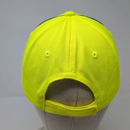McDonald's Strapback Hat Green One Size Adjustable Embroidered BIG X Polyester