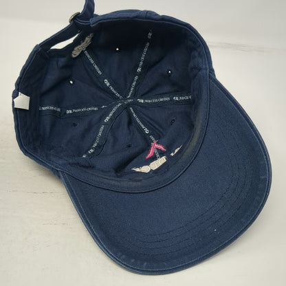 Princess Cruises Baseball Cap Blue One Size On Deck For The Cure Pink Ribbon Hat