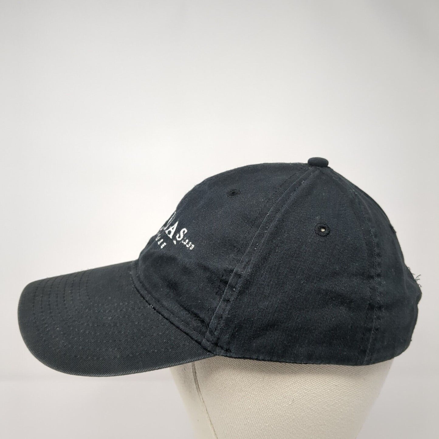 Shulas Steak House Strapback Hat Black One Size Adjustable Embroidered Hit Wear