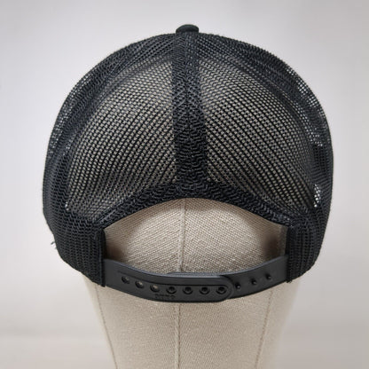 Advanced Heating & Cooling Snapback Trucker Hat Black OSFM Flat Bill