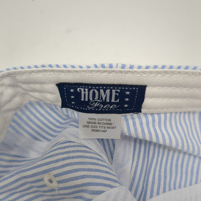 Idaho Home Sweet Home Slideback Hat Multi One Size Striped Embroidered