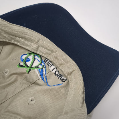 Bellows Slideback Baseball Cap Brown One Size Adjustable Embroidered Fahrenheit