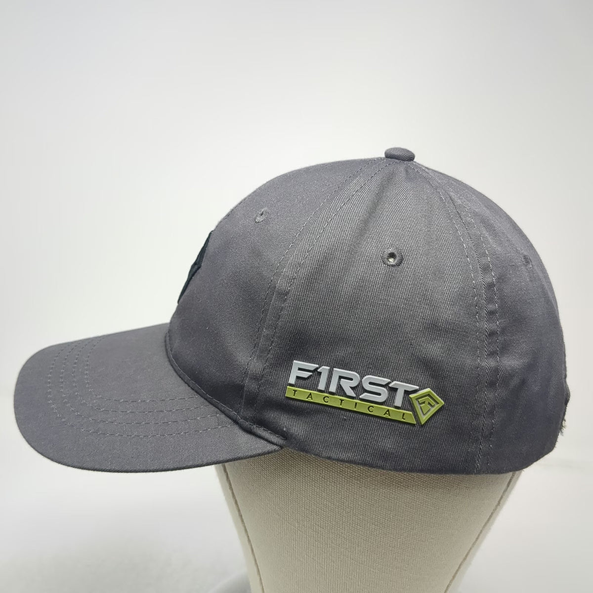 First Tactical Baseball Cap Gray One Size Point Blank Enterprises Strapback Hat