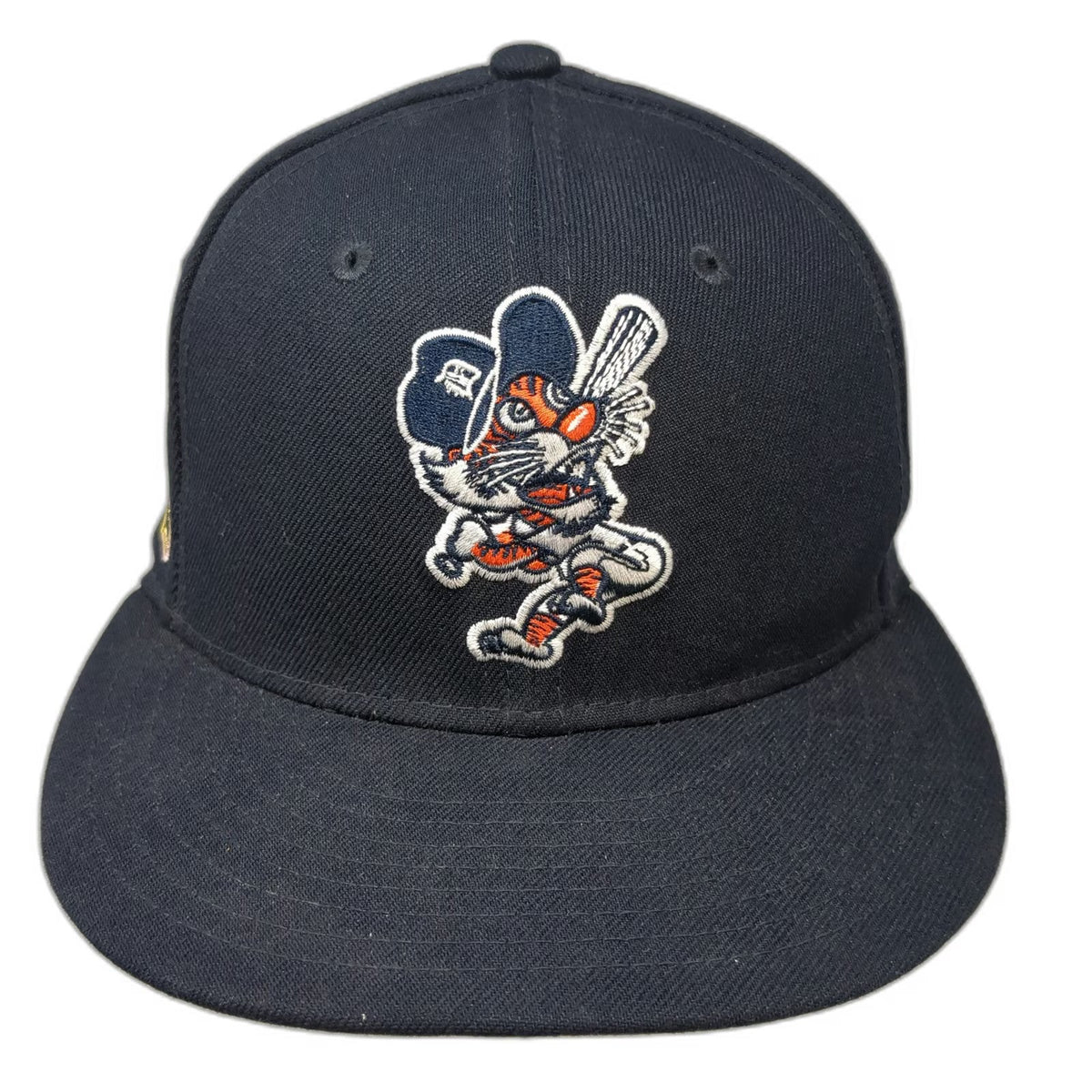 Detroit Tigers MLB New Era Baseball Cap Blue 7 Anniversary Side Patch Pink Brim
