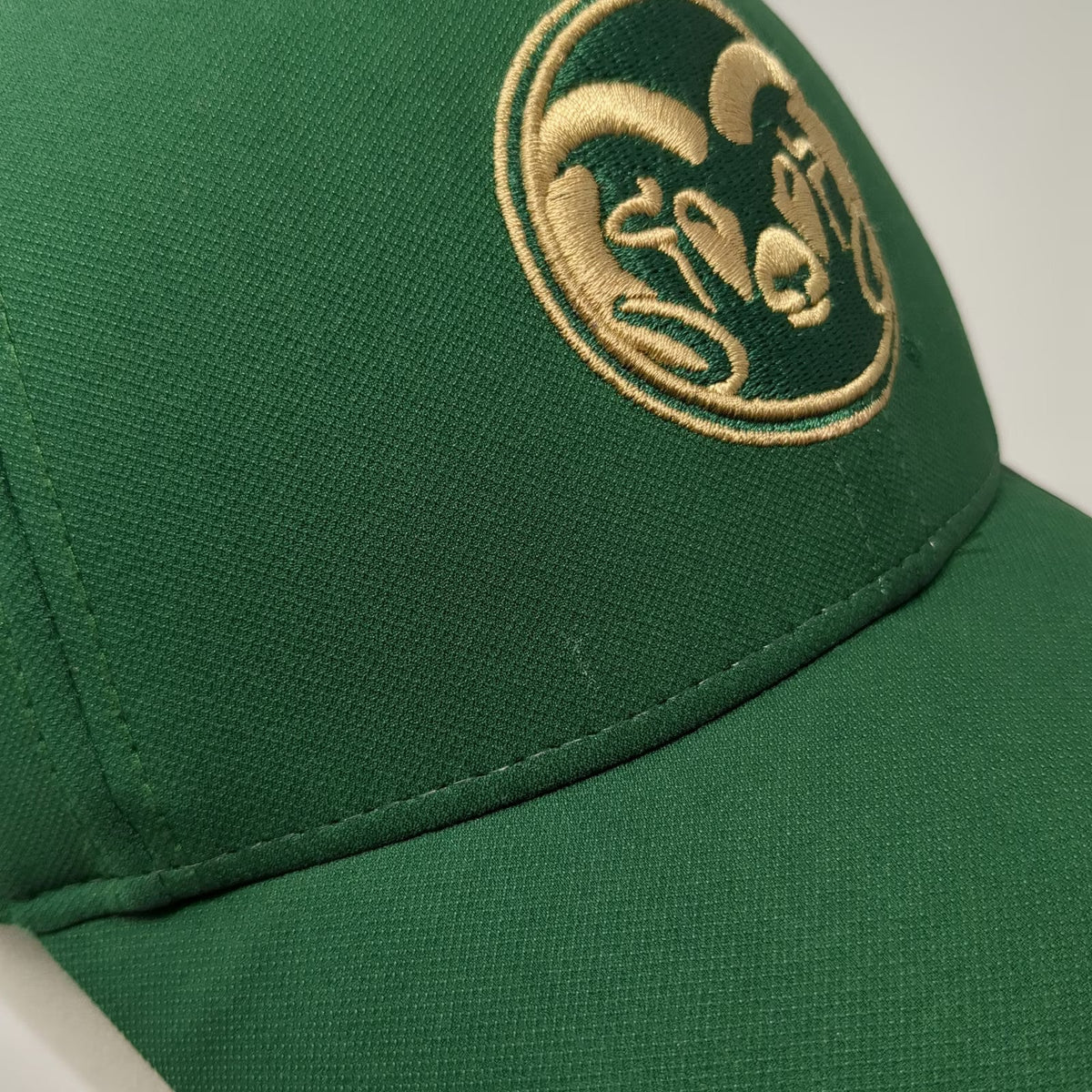 Nike Colorado State Rams NCAA Green Gold One Size Cap Dri-Fit Legacy 91 Logo Hat