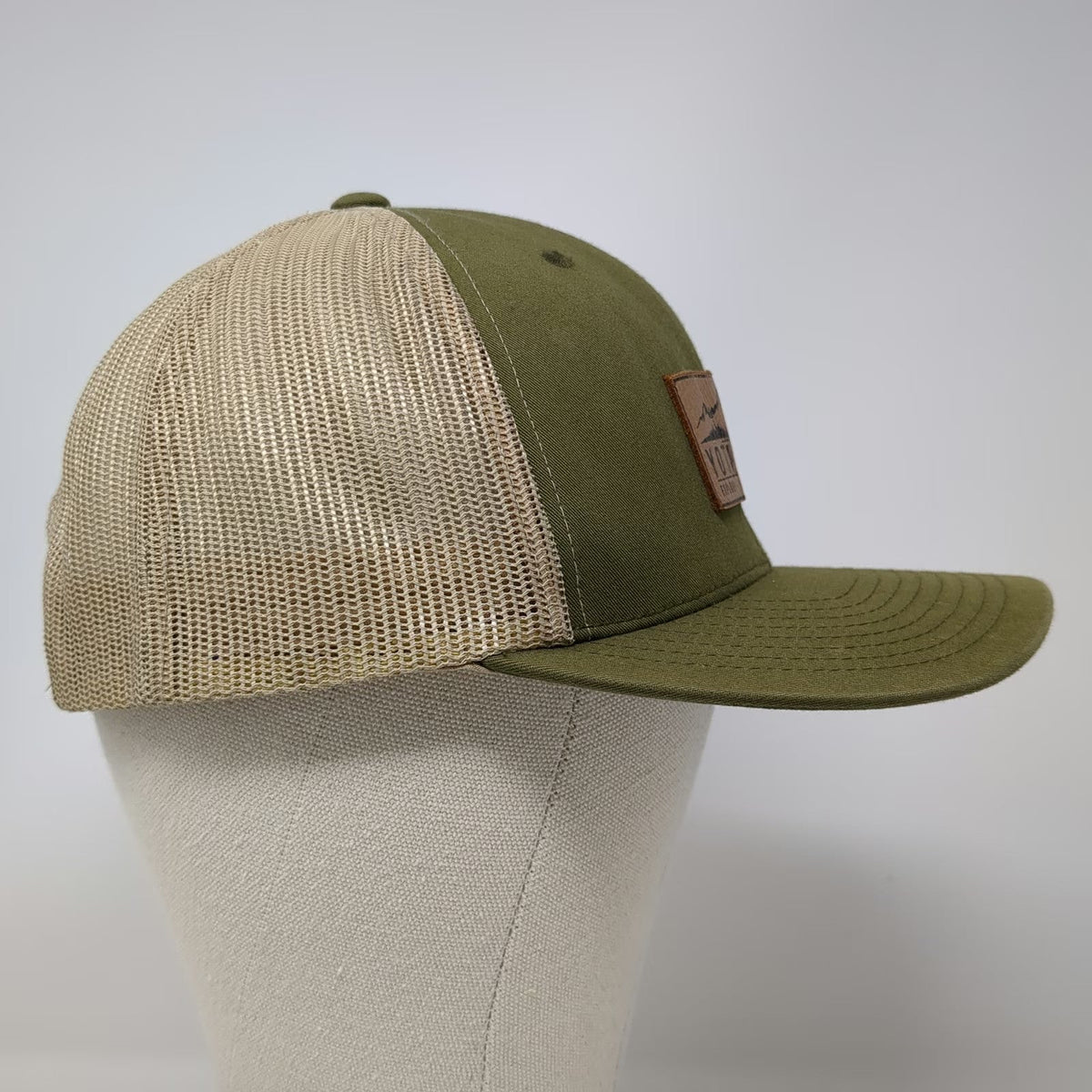 Yupoong Trucker Hat Green One Size Yota Mafia Mountains Offroad Mesh Snapback