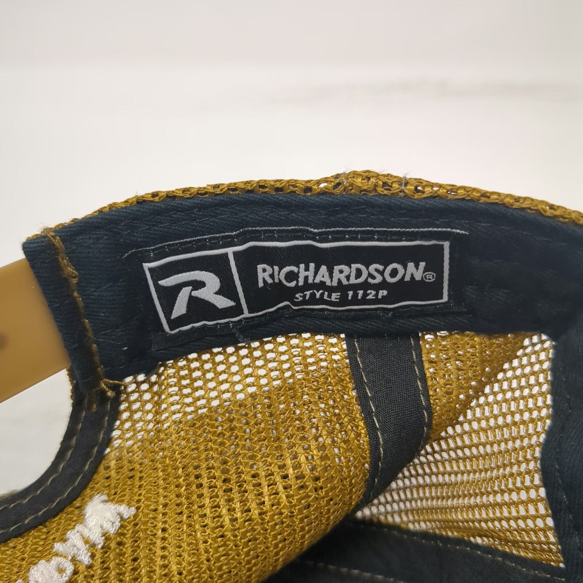 Richardson Trucker Hat Brown Camo One Size New West Building Company Snapback