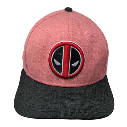 Deadpool Marvel Snapback Hat Red OSFM Original Fit Adjustable 9Fifty New Era