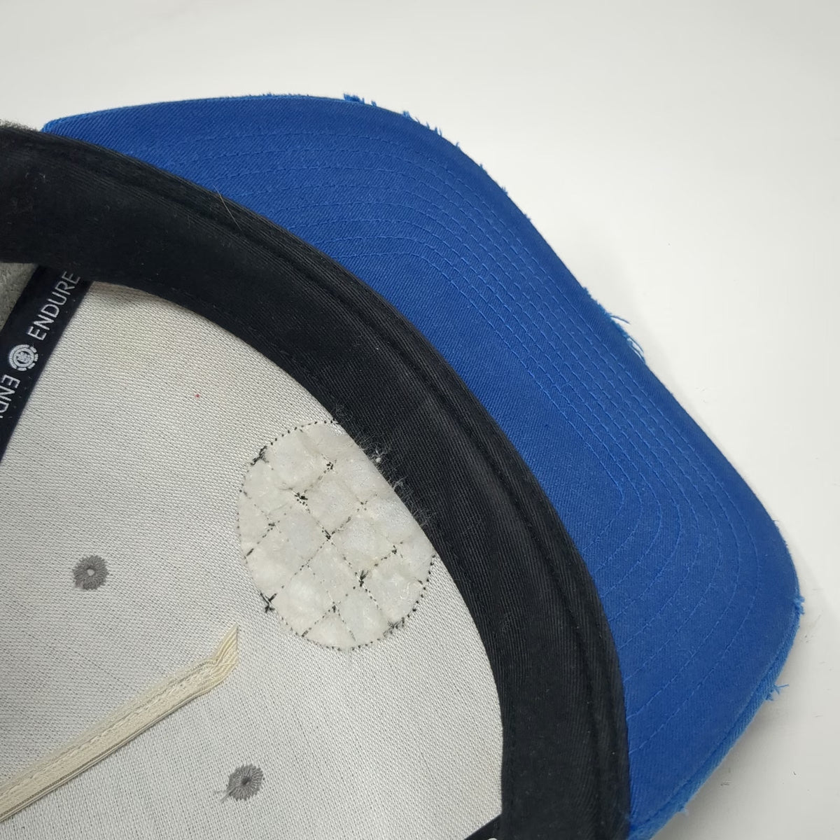 Element Snapback Hat Gray Blue One Size Graphic Wilderness Survival Mountain