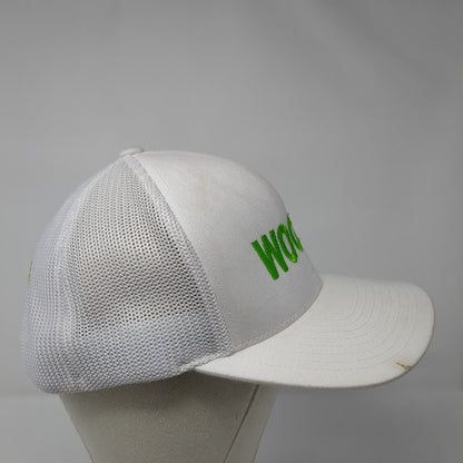 Woody BOI 2023 Snapback Trucker Hat White OS Adjustable Flexfit Mesh Yupoong