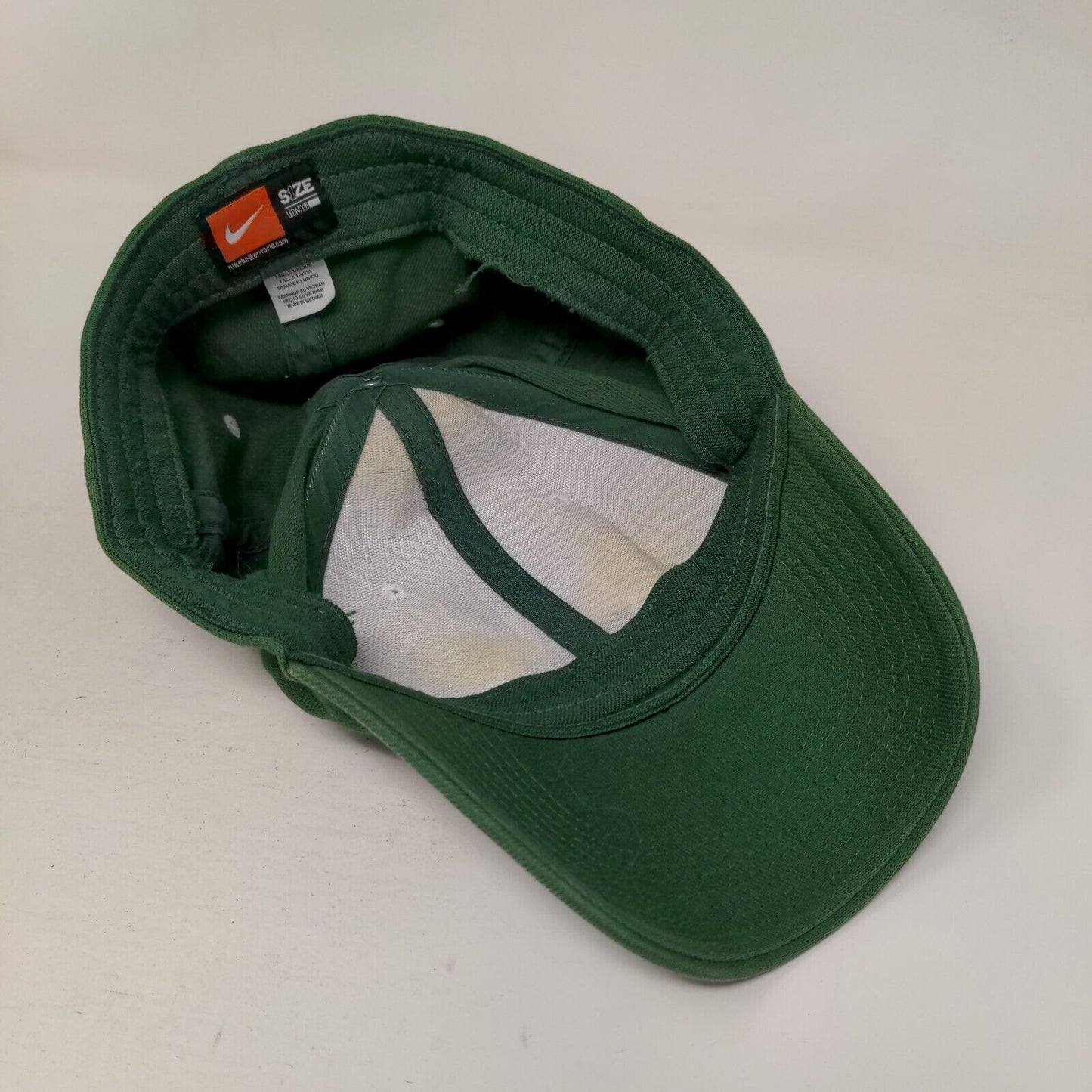 Nike S1ze Legacy91 Fitted Hat Green OSFM UAM Weevils Embroidered Logo