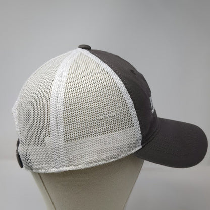 Outdoor Cap Gray One Size Baseball Brandt Embroidery Mesh Back Strapback Hat