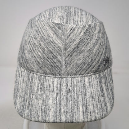 Under Armour Army Cap Gray One Size Heathered Fabric Metal Logo Strapback Hat