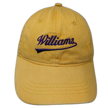 Outdoor Cap Williams Baseball Cap Yellow OSFM Script Embroidered Slideback Hat