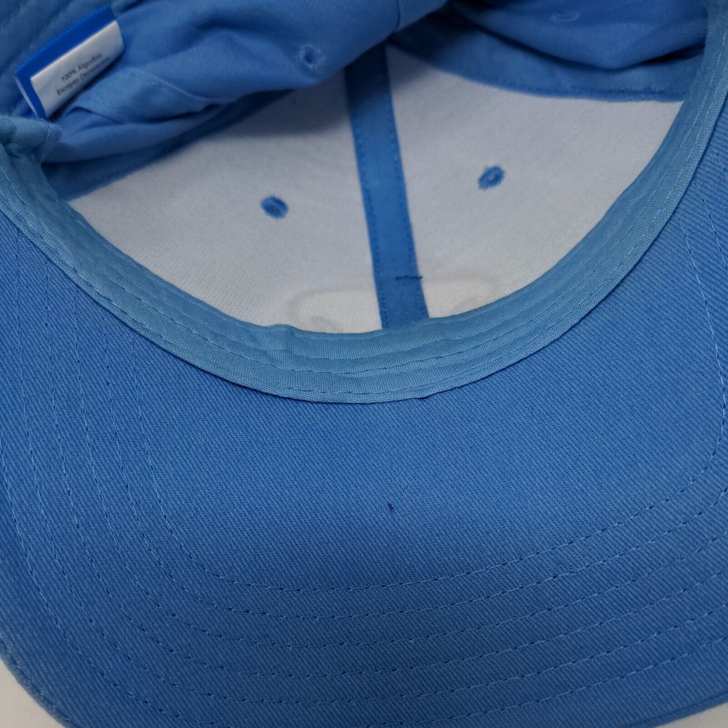 Stitch Ear Strapback Hat Blue One Size Adjustable Vent Holes Disney