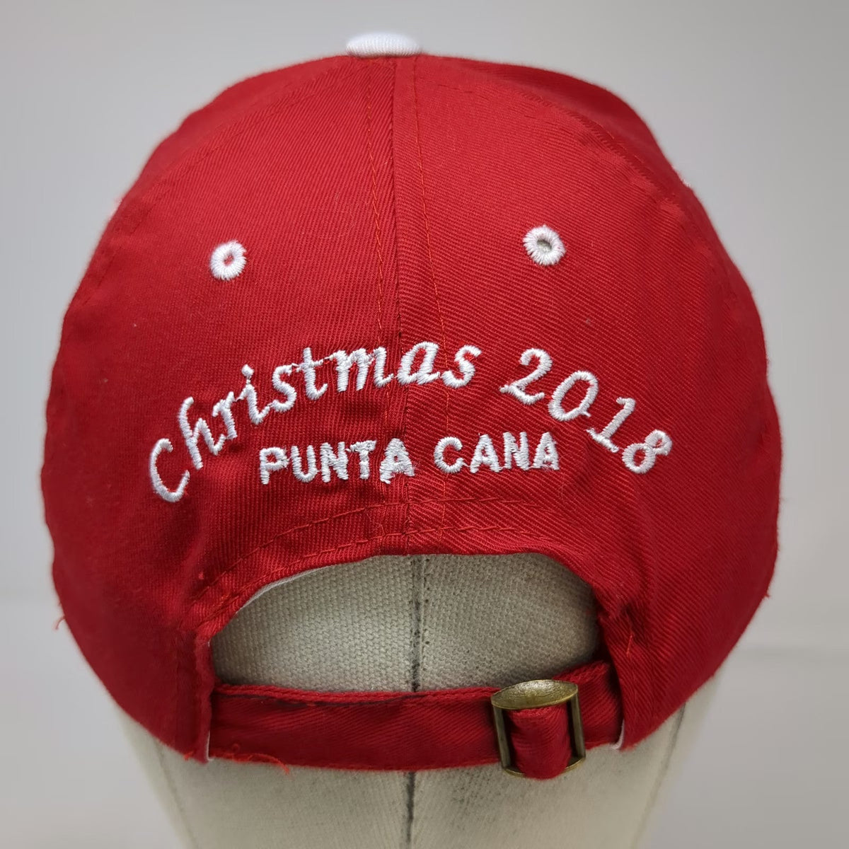Majestic Resorts Baseball Cap Red One Size Slideback Christmas 2018 Punta Hat