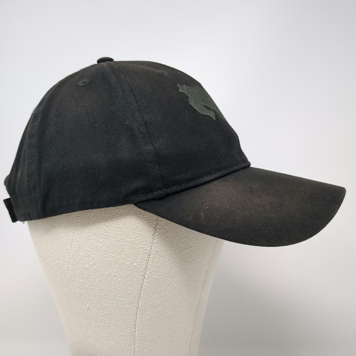 Robin Ruth Costa Rica Baseball Cap Black One Size Map Pura Vida Strapback Hat