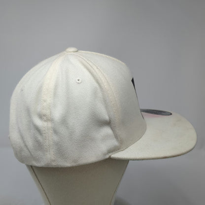Yupoong 5 Panel White One Size Luffy Gear 5 Anime One Piece Green Underbrim Hat