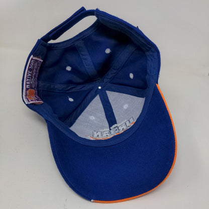 Creating An Urban Legend Strapback Hat Blue OSFM Embroidered Native Sun Sports