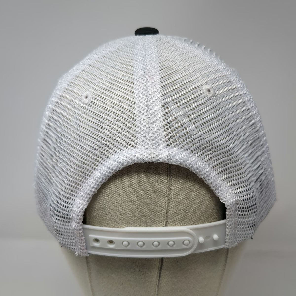 Top of the World Trucker Hat Black White One Size Mesh Snapback Horse Therapy