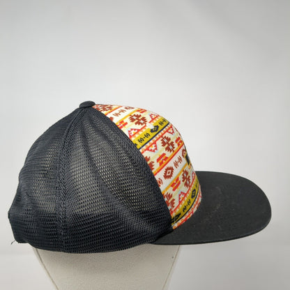 Roughy Since 1872 Snapback Trucker Hat Multi One Size Geo Mesh Back