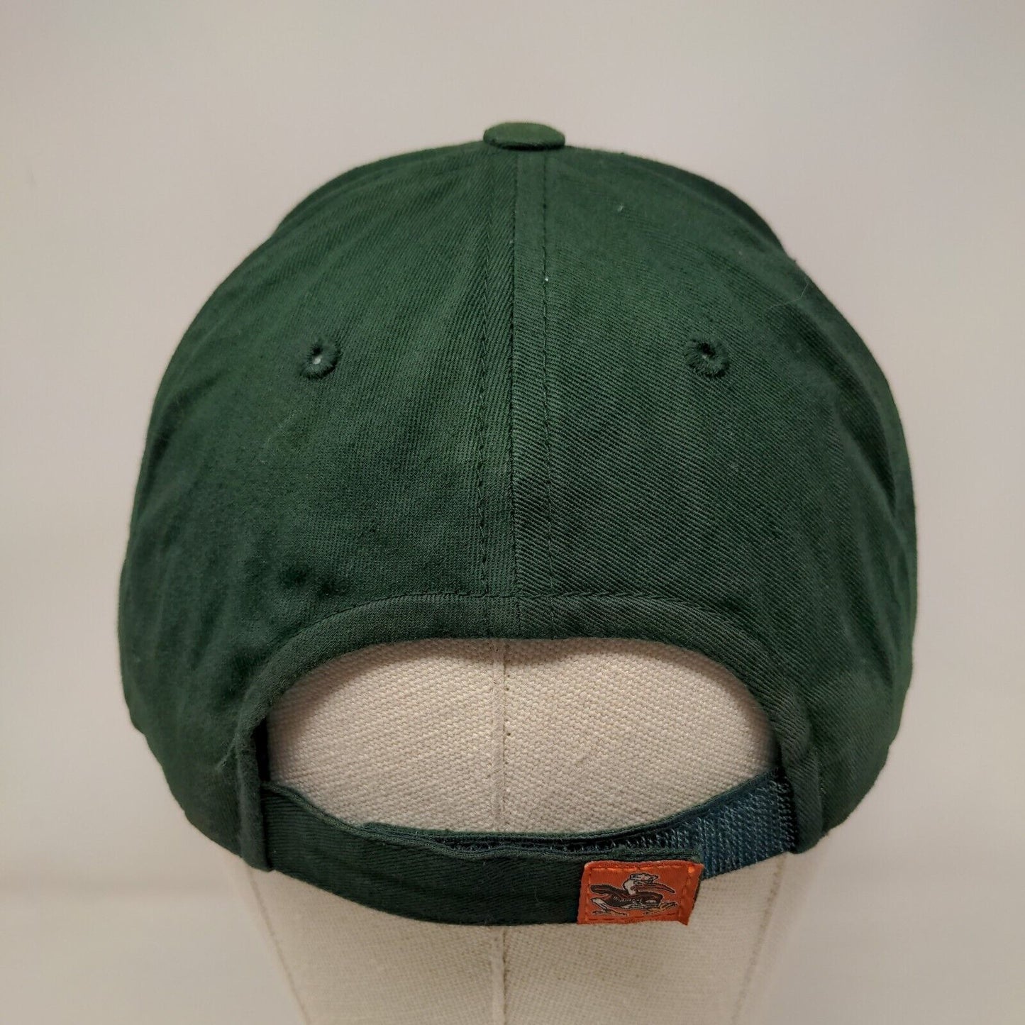 Miami University Hurricanes Strapback Hat Green OSFA Captivating Headwear NCAA