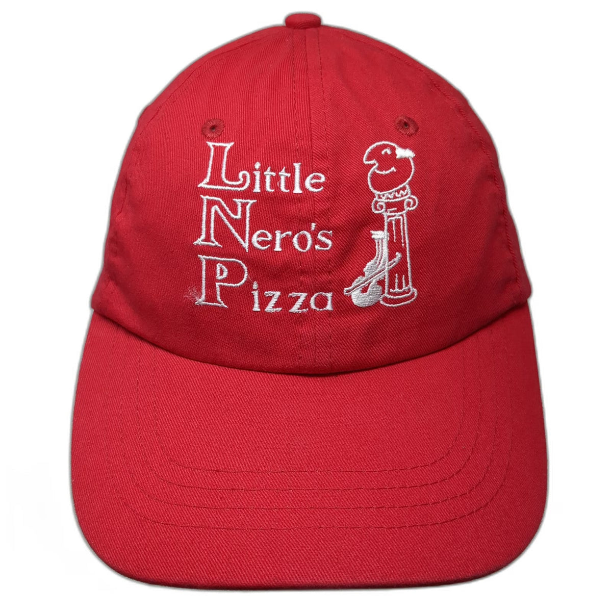 Little Neros Pizza Baseball Cap Red One Size Strapback Home Alone Embroidery hat