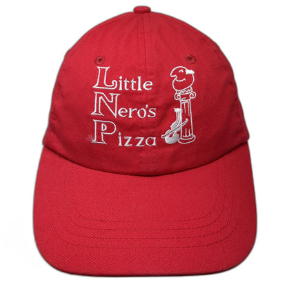 Little Neros Pizza Baseball Cap Red One Size Strapback Home Alone Embroidery hat