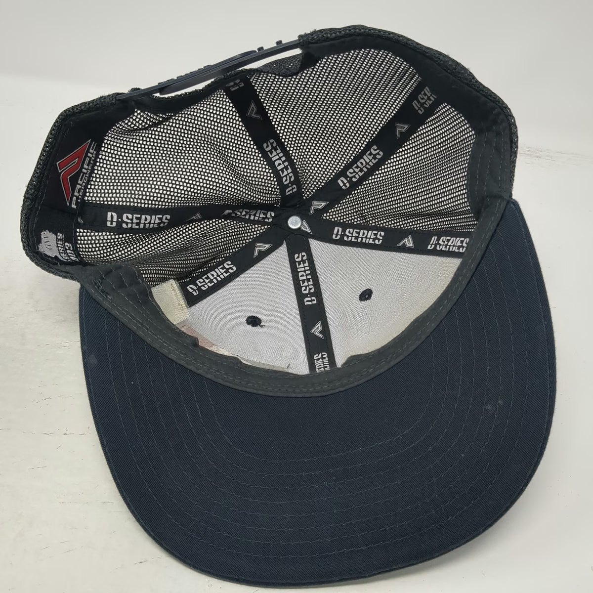 Pacific Headwear Trucker Hat Blue One Size All Pro Lawn Service Mower Snapback