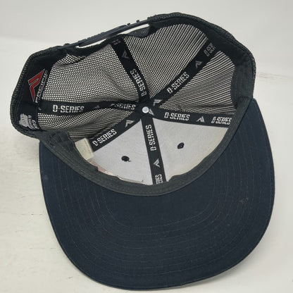 Pacific Headwear Trucker Hat Blue One Size All Pro Lawn Service Mower Snapback