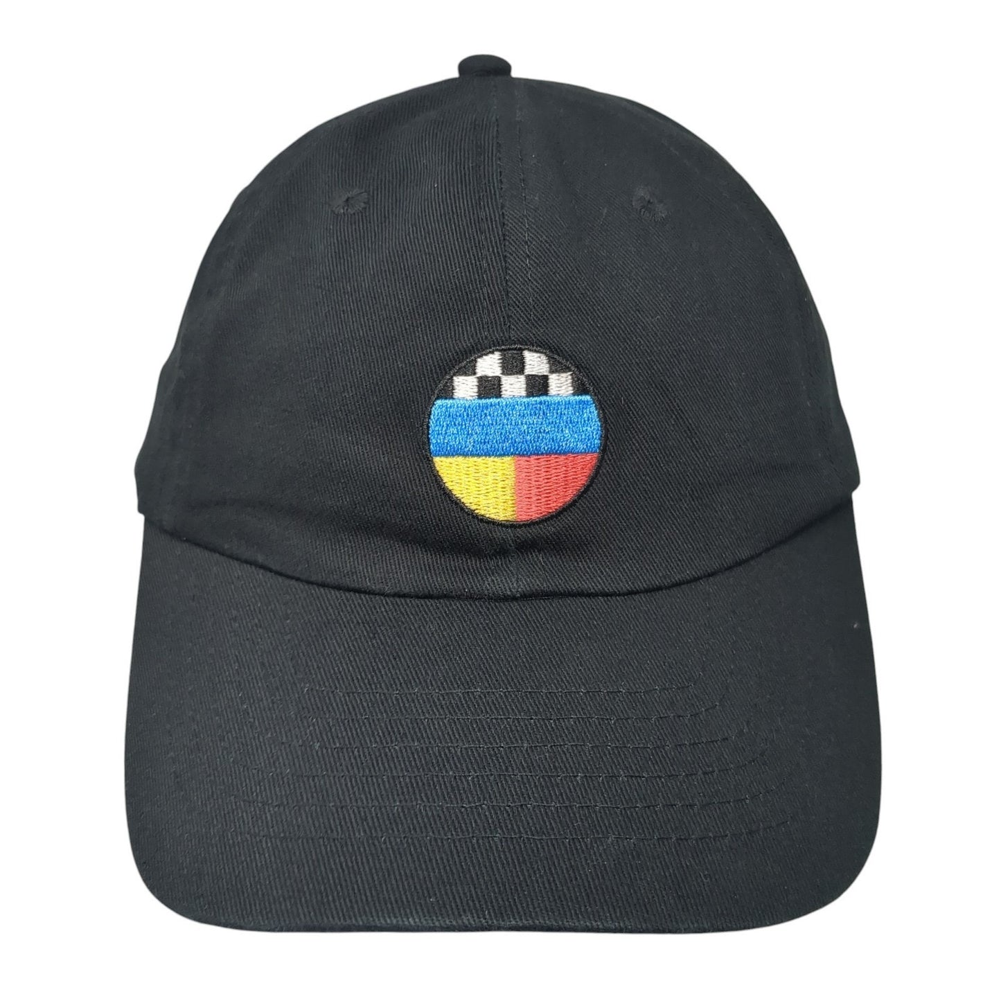 CLSC Snapback Hat Black One Size Adjustable Embroidered Logo 6 Panel