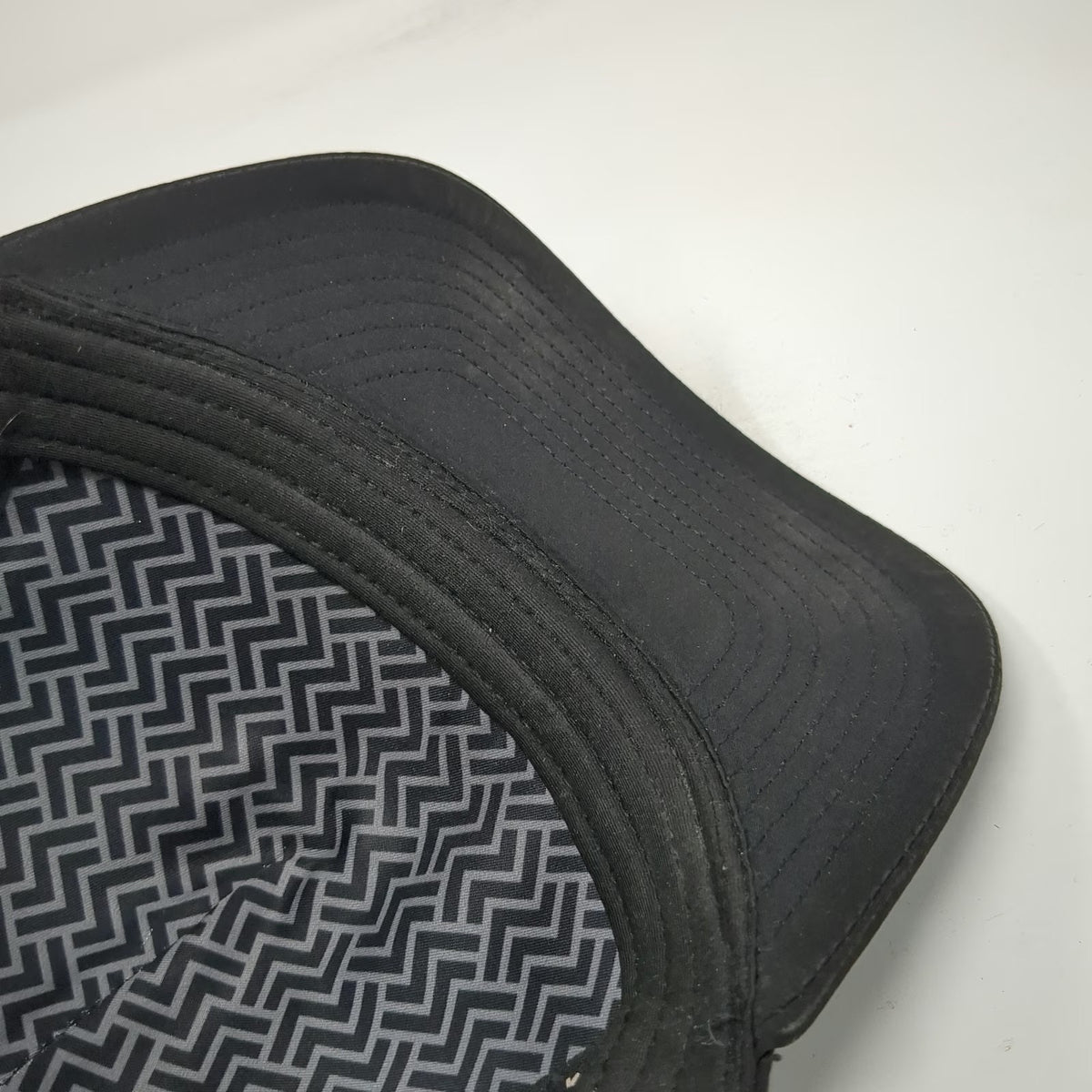 Bogey Bros Trucker Hat Black One Size Performance Laser Cut Golf Snapback Cap