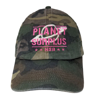Planet Surplus NSB Strapback Hat Camo OSFA Embroidered Port Authority