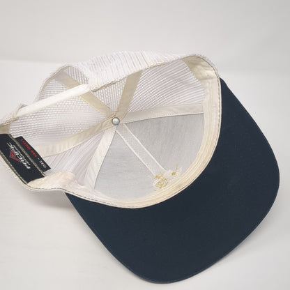 Wrestling Snapback Trucker Hat Blue OS Adjustable Mesh Back Pacific Headwear