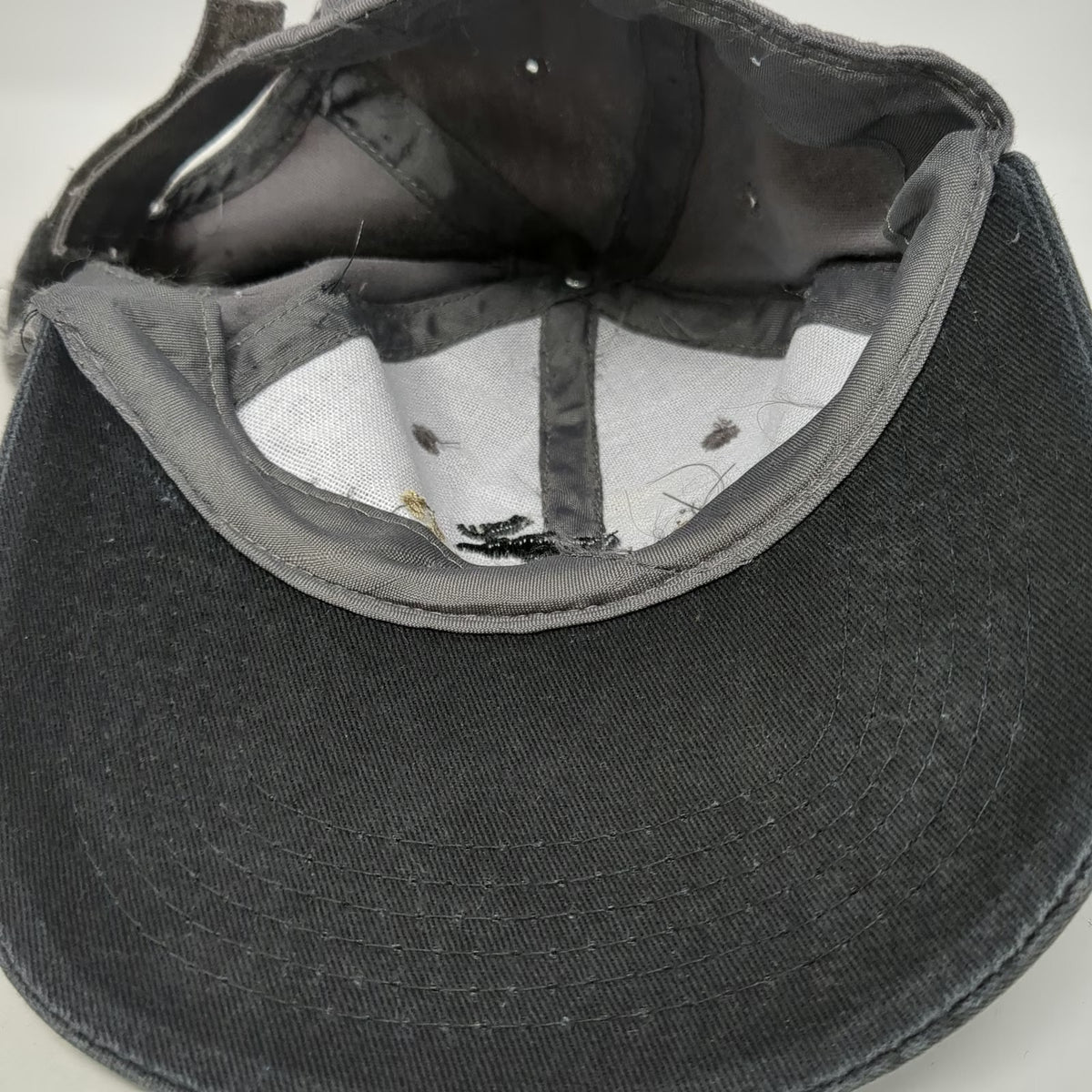 Baseball Cap Gray Black One Size Alaska Moose EST 1959 Embroidered Strapback Hat