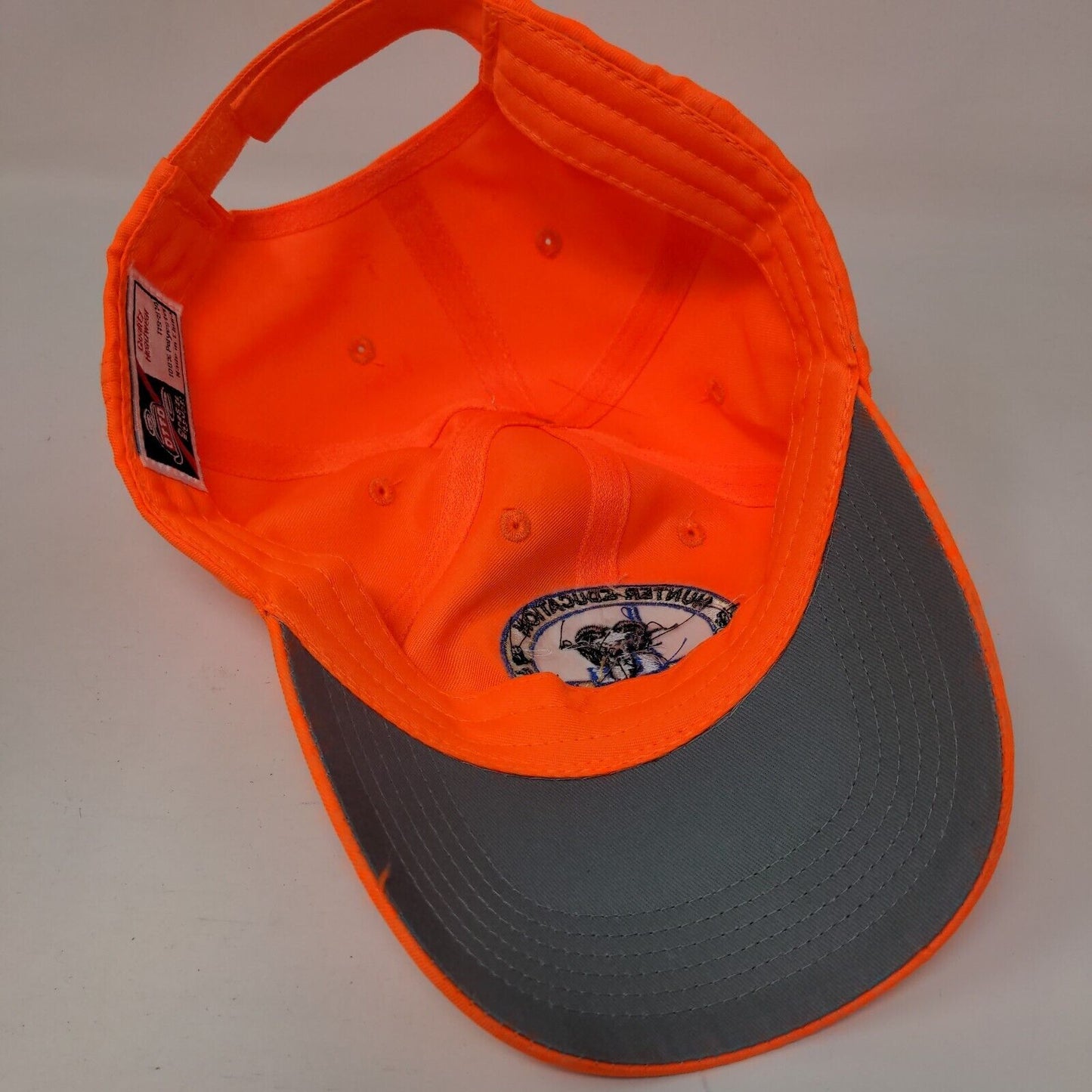 Idaho Hunter Education Program Instructor Strapback Hat Orange OSFM Otto