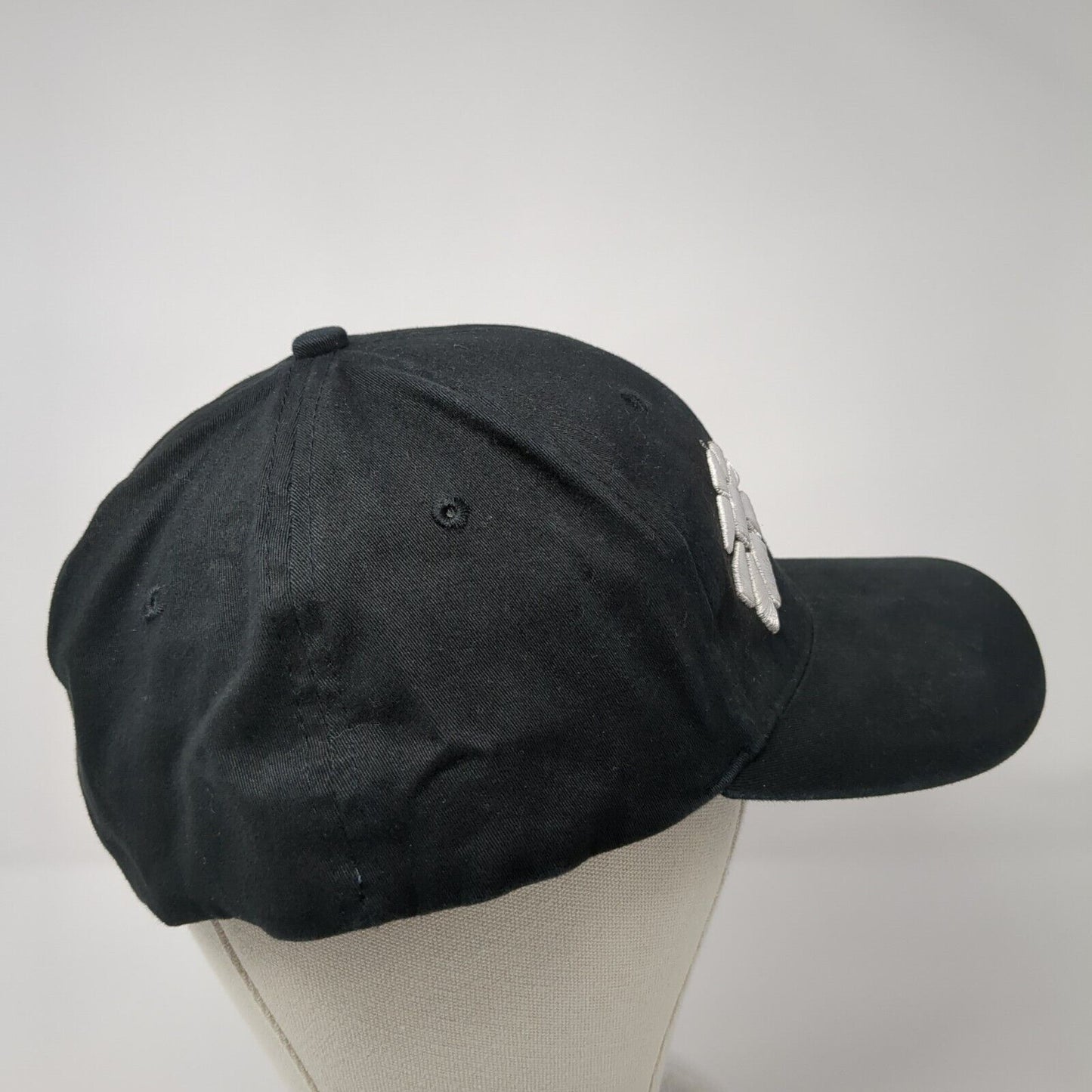 Hex Armor Fitted Hat Black L/XL Lightweight Embroidered Vented Holes 6 Panel