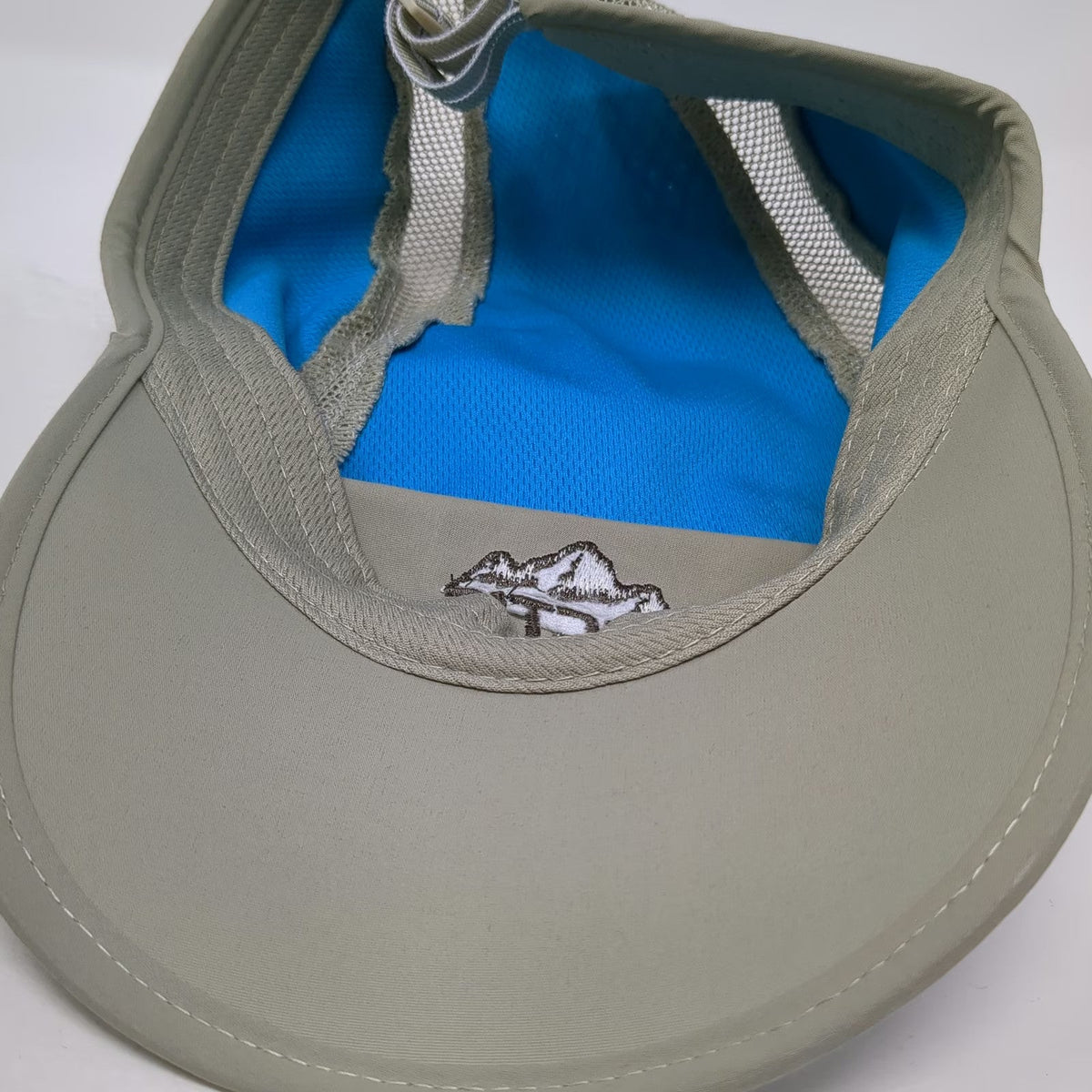 Arctic Hat 5 Panel Beige One Size Cooling Mesh Adjustable Strapback Mountain Hat