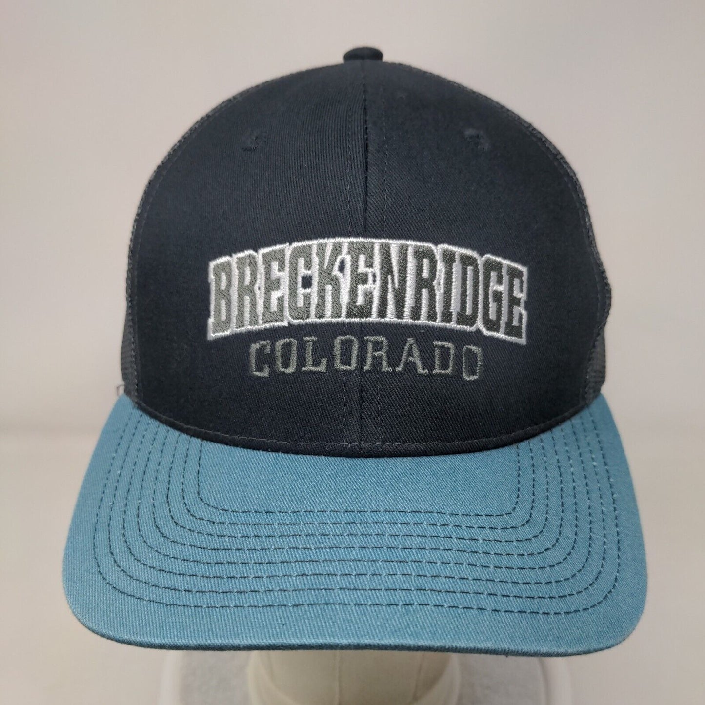 Breckenridge Colorado Snapback Mesh Back Trucker Hat Multi One Size