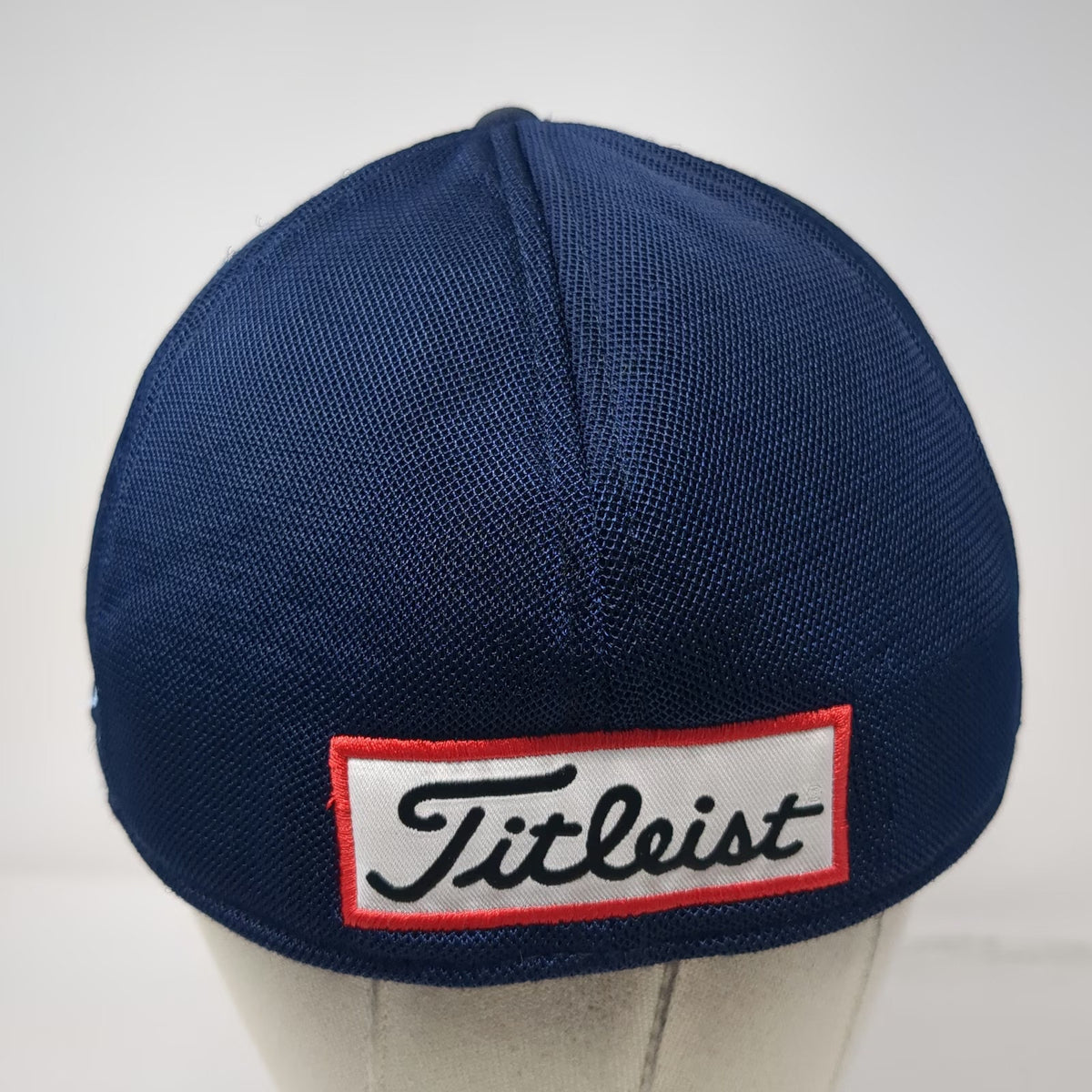 Titleist Baseball Cap Blue XL Fitted Mesh Golf Pro V1 FootJoy Performance Hat